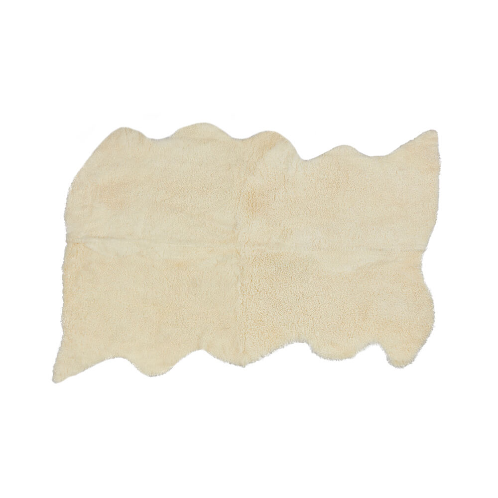Shearling Natural White Area Rug